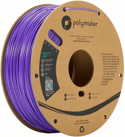 polymaker polylite abs purple Filamento in ABS per stampanti 3D di qualità eccezionale