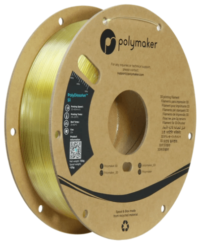 polymaker polydissolve s1 Materiale di supporto idrosolubile per stampa 3D a doppio estrusore