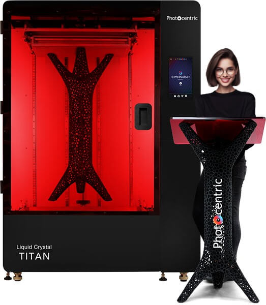 Photocentric Liquid Crystal Titan 3d printer