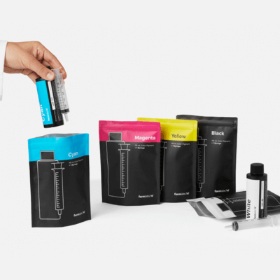 formlabs color kit Permette di stampare in 3D in un'ampia gamma di colori senza necessitare di finitura e verniciatura.