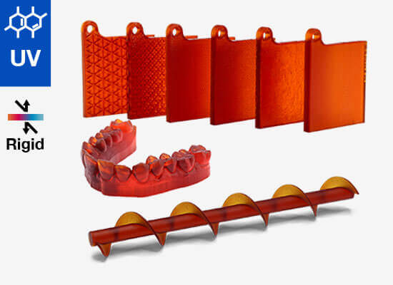 RIgid-UV240-Plant-Based -Resina rigida per la stampa 3d - Qi Factory